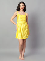 Velvi Figure Sexy Nightwear for Women - Yellow