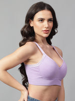 Velvi Figure Stylish Sports Bra - Beige