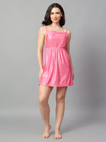 Velvi Figure Sexy Nightwear for Women - Pink