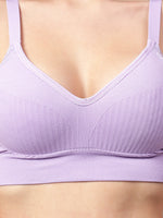 Velvi Figure Stylish Sports Bra - Purple