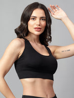 Velvi Figure Stylish Sports Bra - Pink