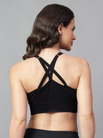 Velvi Figure Stylish Sports Bra - Pink