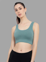 Velvi Figure Black Sports Bra