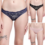 Velvi Figure Low Waist Bikini Panty Multicolor - Pack of 3