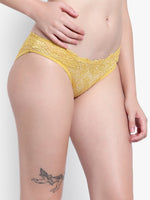 Velvi Figure Low Waist Bikini Panty (Yellow)