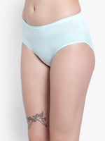 Velvi Figure Mid Waist Bikini Panty (Aqua)