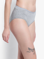 Velvi Figure Mid Waist Bikini Panty (Grey)