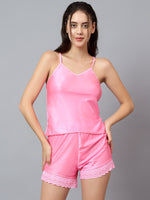 Velvi Figure Nuclear Sleepwear Set Pack of 2 (Pink & Blue)