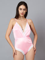 Velvi Figure Sexy Pink Babydoll Nighty Pack of 2