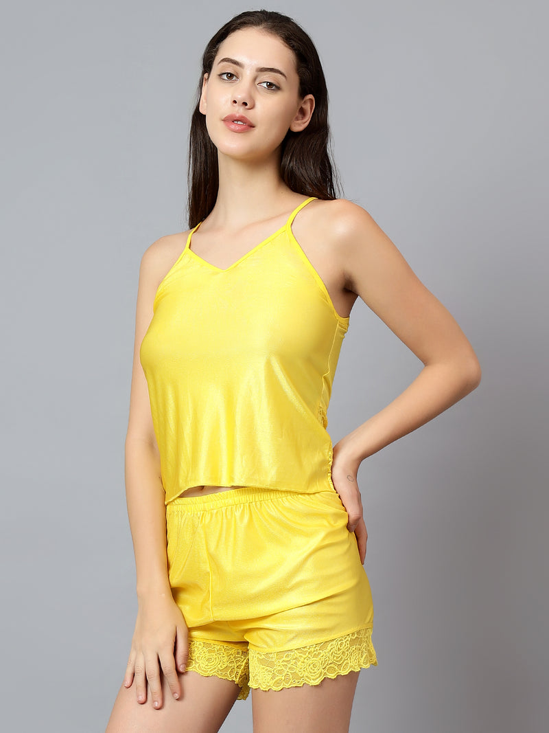 Velvi Figure Nuclear Sleepwear Set (Yellow)