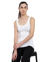 Velvi Figure White Camisole