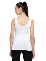 Velvi Figure White Camisole