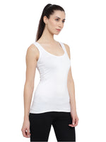 Velvi Figure White Camisole